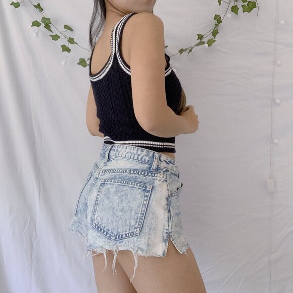 Cider Black Knit Crop Top - S/M - $18 - Picture 5 of 14